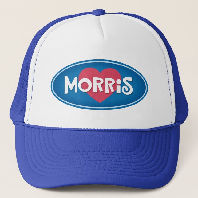 Boné Eu Amo MORRIS Trucker Hat (Frente)