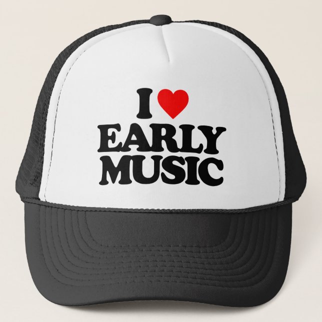 BONÉ EU AMO MÚSICA PRECOCE (Frente)