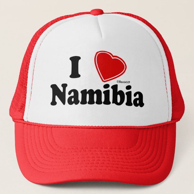 Boné Eu amo Namíbia (Frente)