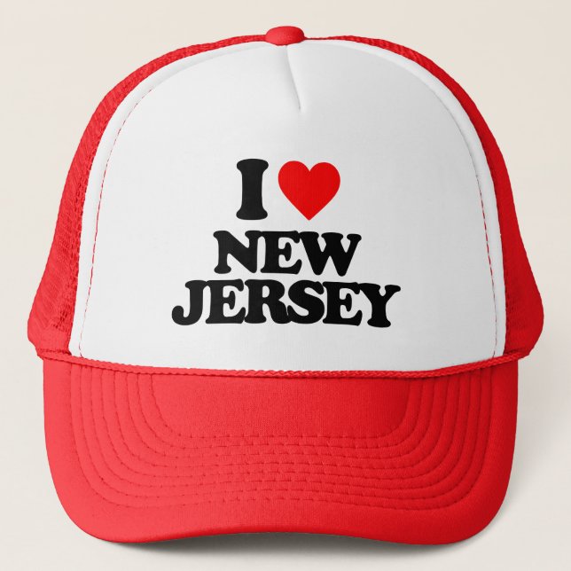 BONÉ EU AMO NEW-JERSEY (Frente)