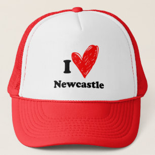 Boné Eu amo Newcastle
