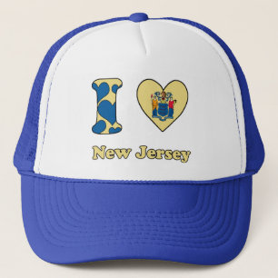 Boné Eu amo Nova Jersey