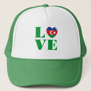 Boné Eu amo o Azerbaijão