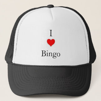 Boné eu amo o bingo