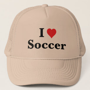 Boné Eu Amo O Chapéu De Caminhoneiro De Futebol