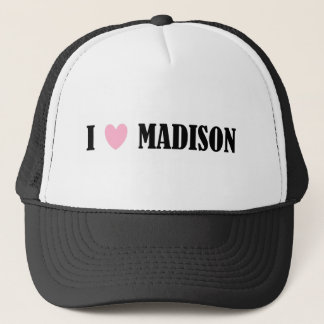 BONÉ EU AMO O CHAPÉU DE MADISON