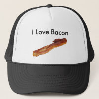 Eu amo o chapéu do bacon