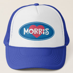 Boné Eu amo o chapéu do camionista de MORRIS