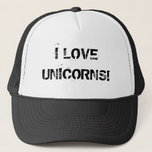 BONÉ EU AMO O CHAPÉU DOS UNICÓRNIOS