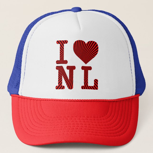 BONÉ EU AMO O CORAÇÃO NL (Frente)