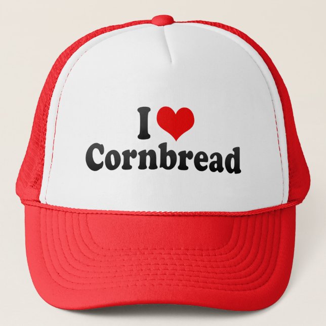 Boné Eu amo o Cornbread (Frente)