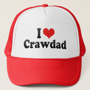 Boné Eu amo o Crawdad