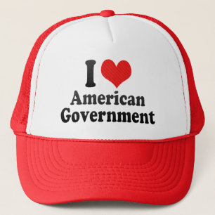 Boné Eu amo o governo americano