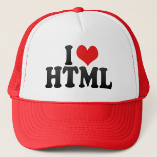 Boné Eu amo o HTML