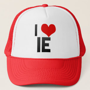 Boné Eu amo o IE