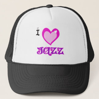 Boné EU AMO o jazz