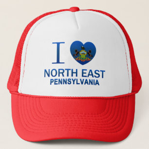 Boné Eu amo o leste norte, PA