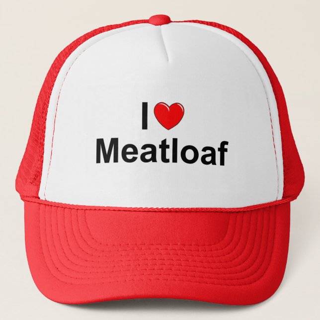 Boné Eu amo o Meatloaf (do coração) (Frente)