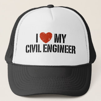 Boné Eu Amo O Meu Engenheiro Civil