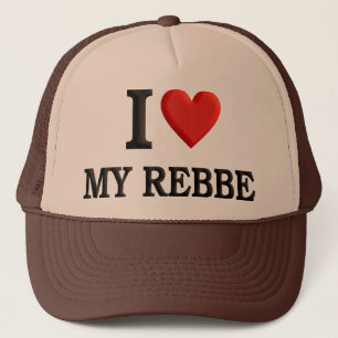 Boné Eu amo o meu Rebbe