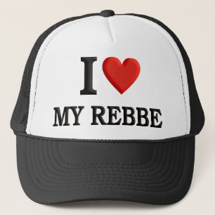 Boné Eu amo o meu Rebbe