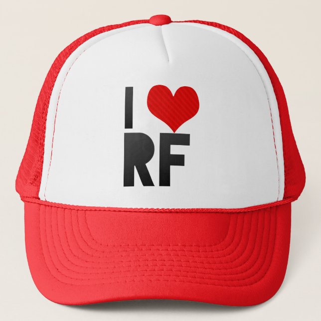 Boné Eu amo o RF (Frente)