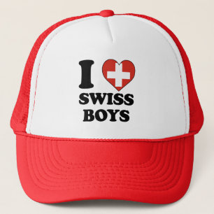 Boné Eu amo o Swiss Boys