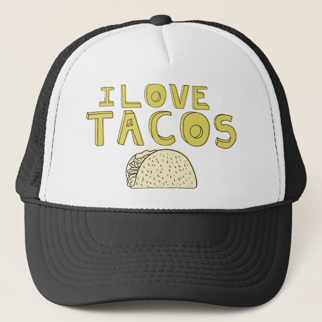 BONÉ EU AMO O TACOS (Frente)