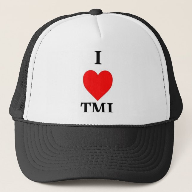 Boné Eu amo o TMI (Frente)