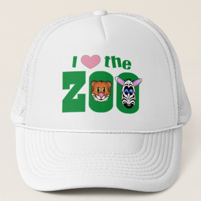 Boné Eu Amo o ZOO (Frente)