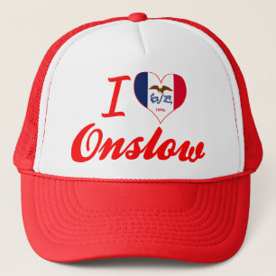 Boné Eu amo Onslow, Iowa