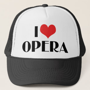 Boné Eu Amo Ópera
