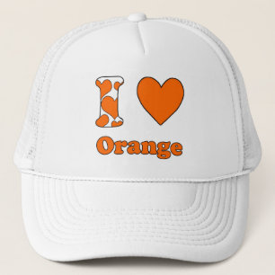 Boné Eu amo Orange