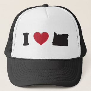 Boné Eu amo Oregon