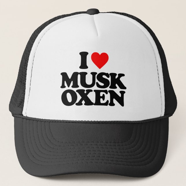 BONÉ EU AMO ÓXEN DE MUSK (Frente)