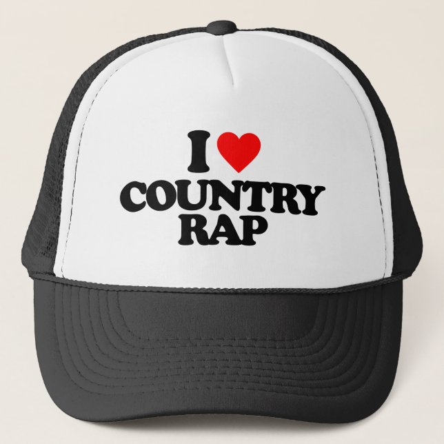 BONÉ EU AMO PAÍS RAP (Frente)