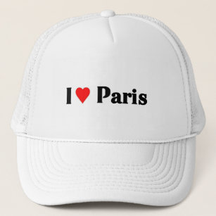 Boné Eu amo Paris