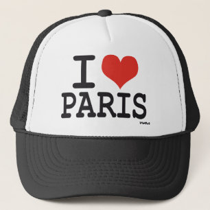 Boné Eu amo Paris