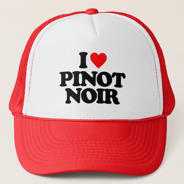 BONÉ EU AMO PINOT NOIR (Frente)