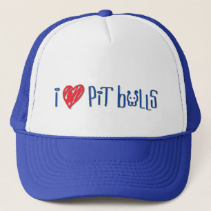 Boné Eu amo pitbull