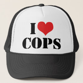 Boné Eu Amo Polícia