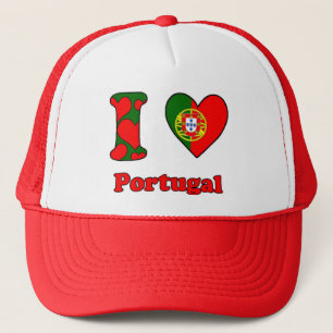 Boné Eu amo Portugal