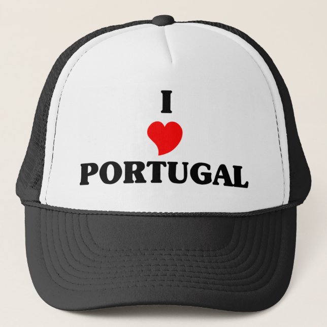 Boné Eu Amo Portugal (Frente)