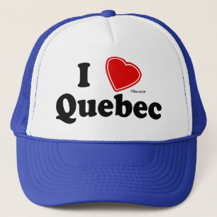 Boné Eu amo Quebeque