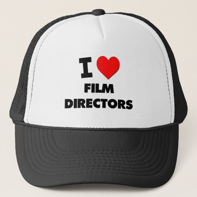 Boné Eu amo realizadores de cinema (Frente)