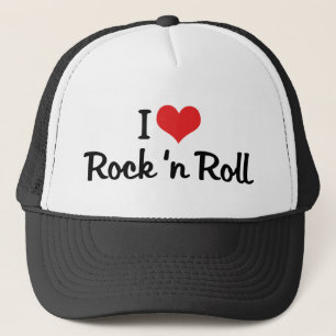 Boné Eu Amo Rock 'n Roll