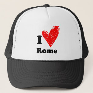 Boné Eu amo Roma