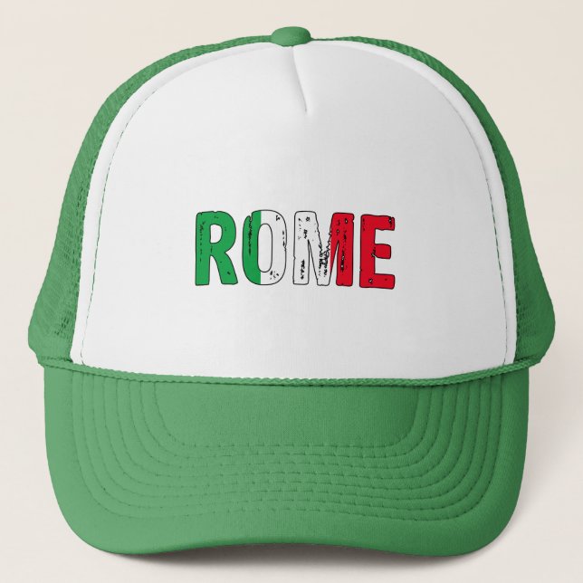 Boné Eu amo Roma (Frente)