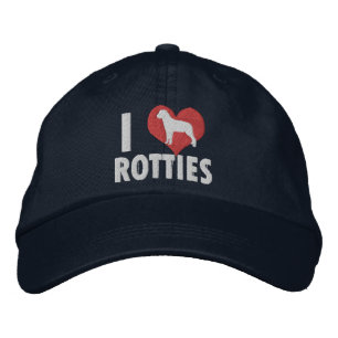 Boné Eu Amo Rotties Escuro