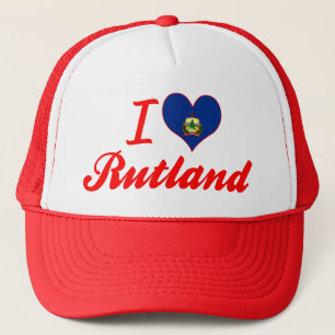 Boné Eu amo Rutland, Vermont